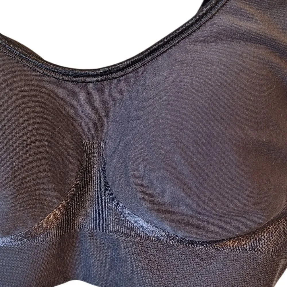 Bali Women's Black Full Coverage T-Shirt Bra Size 34B
